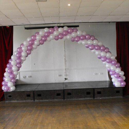 Spiral Balloon Arch