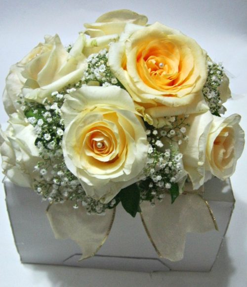Bridal Bouquet on a Box