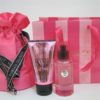 victoria secret gift set in a pink bag