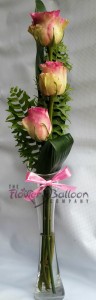 3 stems wiv vase-wm