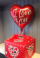 Balloon In a Gift Box – Contains one18 Inches Helium Filled Foil Balloon