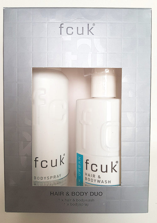 FCUK men's hair and Body Gift Set