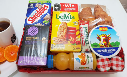 Gift Box with Breakfast Essentials