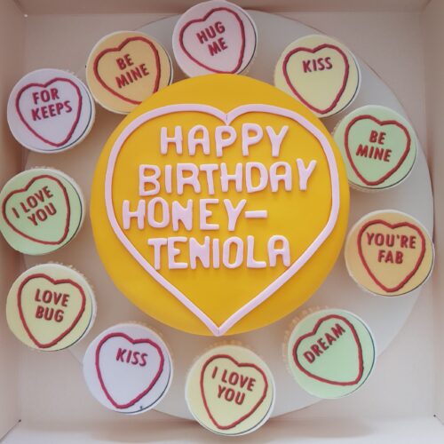 Love Heart Celebration Cake