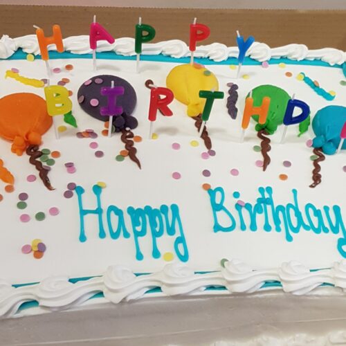 Vanilla Sponge Celebration Cake