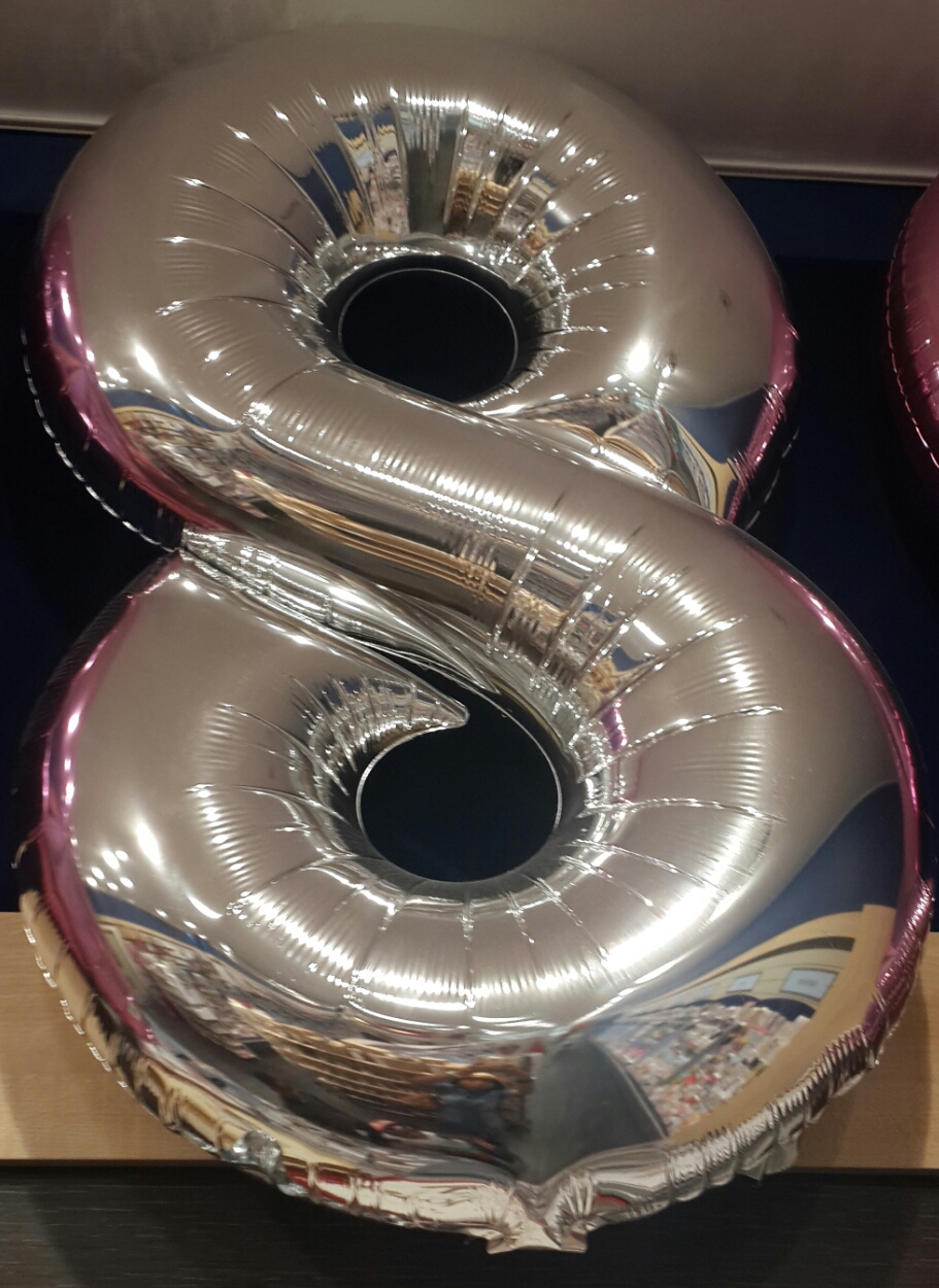 large number birthday balloons