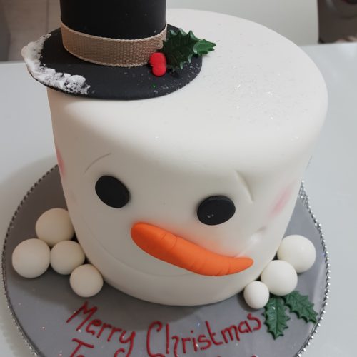Snowman Christmas Cake- 1kg