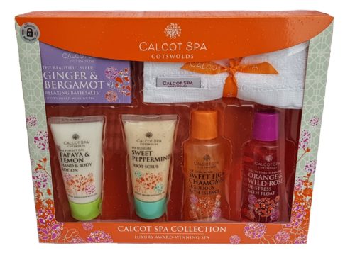 Gift set with spa treatments