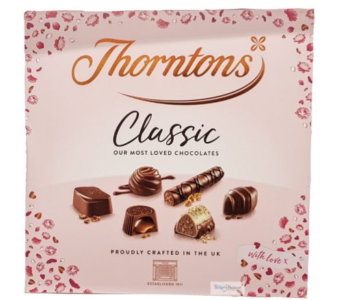 Box of Thorntons Chocolate