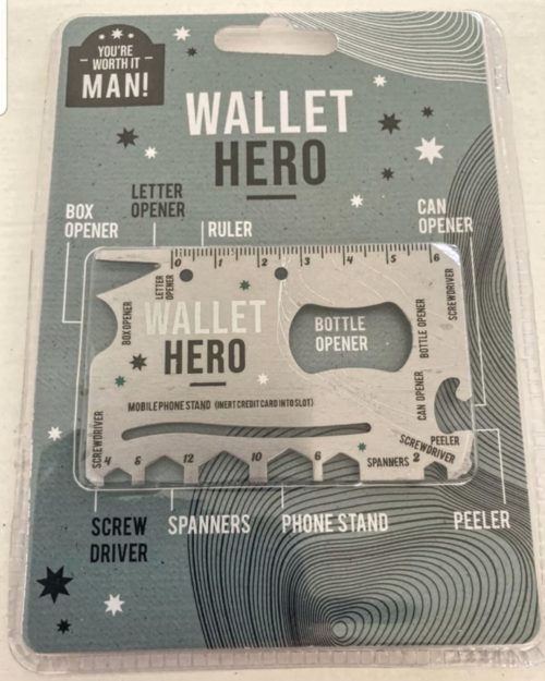 Wallet Hero Multi tool gift