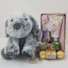 Teddy,Chocolate and Hand Care Gift