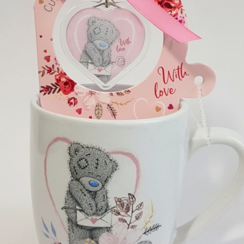 With Love Mug, Key Ring & Tea