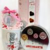 A selection of gifts in shades of pink