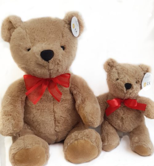 Big and small Sitting Teddy Bears