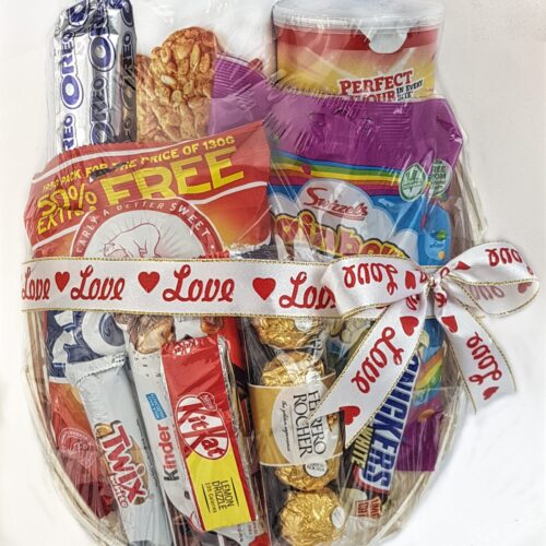 Sweet Heart Treat Chocolate Basket