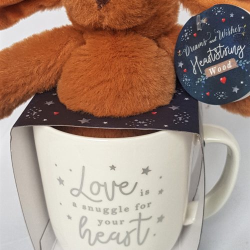 Teddy Bunny & Mug Gift Set