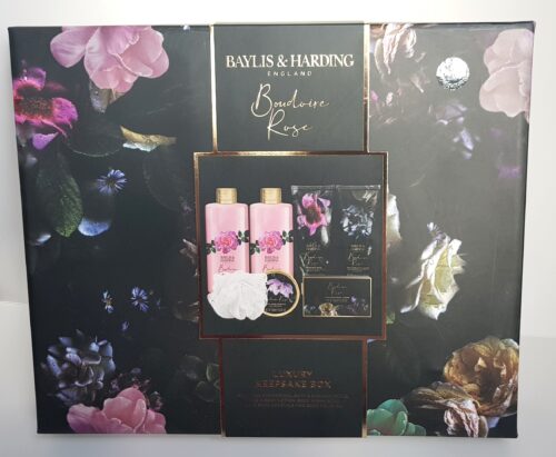 floral patterned gift box set by Baylis and Harding