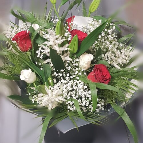 Fancy Me- Roses, Lilies, Astilbe