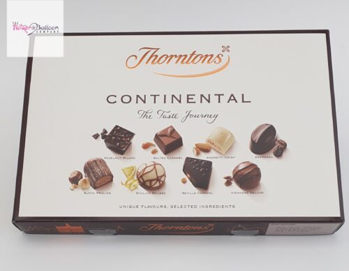 A box of chocolate-Thorntons continental chocolate