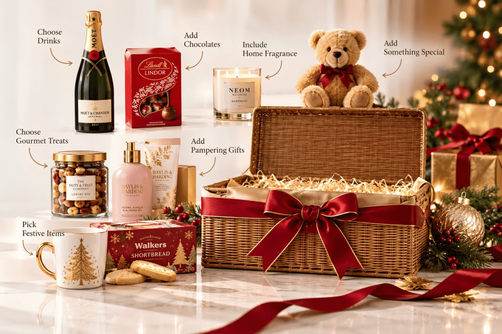 Create your own Christmas hamper image